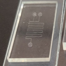 Electroforming Microfluidic Molds For Biochips High Precision ±0.001mm