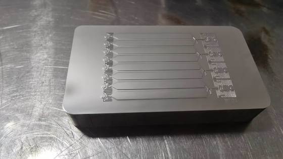 Nickel Alloy Electroformed Microfluidic Molds Corrosion Resistant