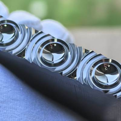 Customizable Nickel Alloy Electroplated Mold Cavity And Core With Precision Mold Surface Textures 